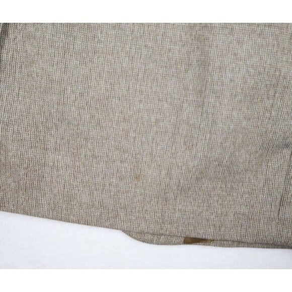 JOHN WEITZ BY PALM BEACH - VINTAGE MEN'S BEIGE BROWN BLAZER SUIT JACKET - 40R - Picture 7 of 7